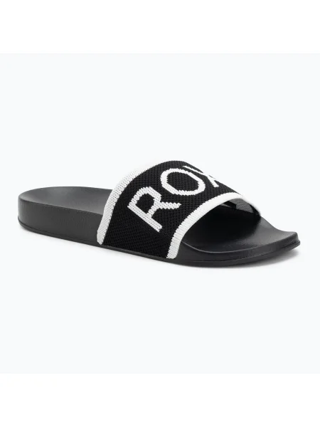 Дамски джапанки ROXY Slippy Knit black черно