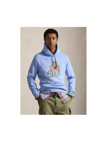 Bluza Męska Polo Ralph Lauren niebieska