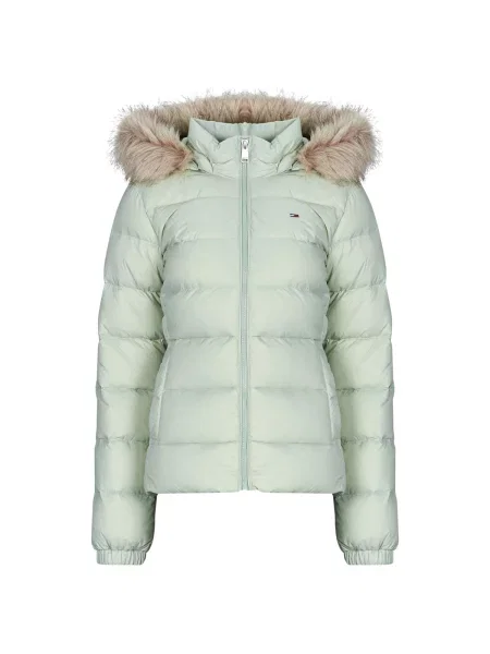 Tommy Jeans Puhovka Basic zelena