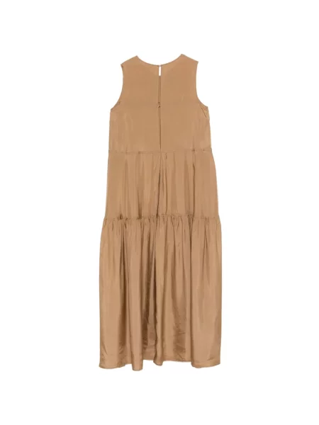Rochie Aspesi fără mâneci maro