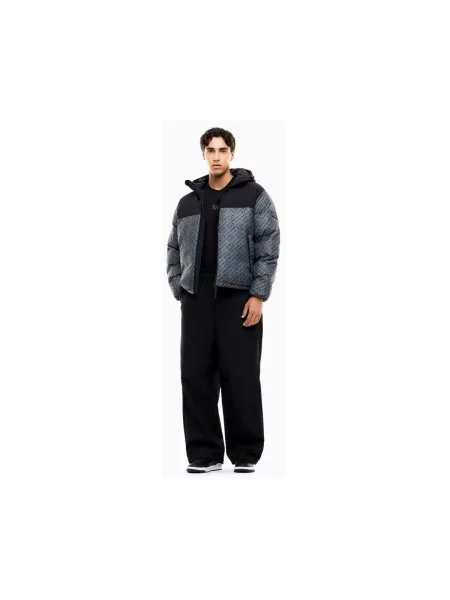 Kabát Emporio Armani Ea7 sivá