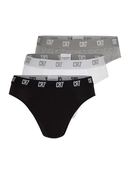 - Cristiano Ronaldo Spodnje hlačke pegasto siva / črna bela