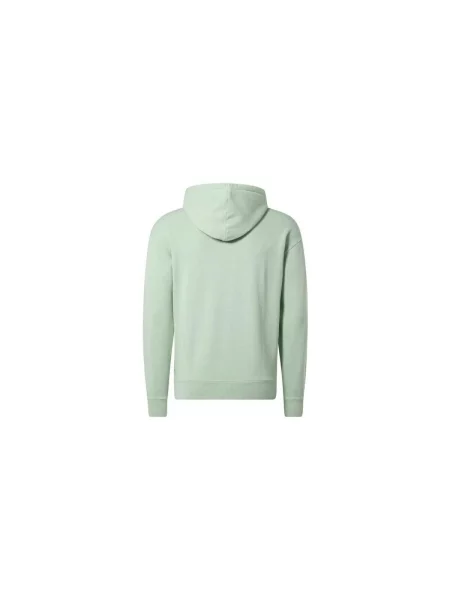 Sportska majica Reebok Sport s kapuljačom crna