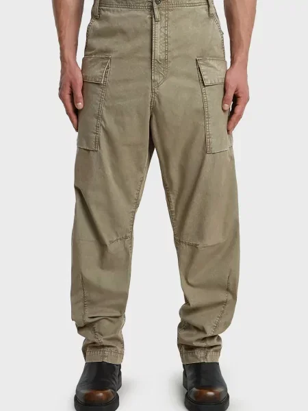 Штани карго G-star Raw сірі