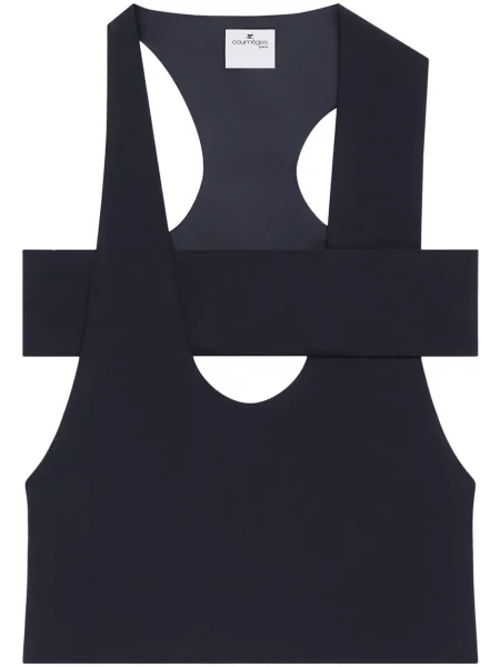 Top Courreges albastru