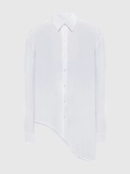 Сорочка CANOTTA з ефектом жатки Ssheena біла