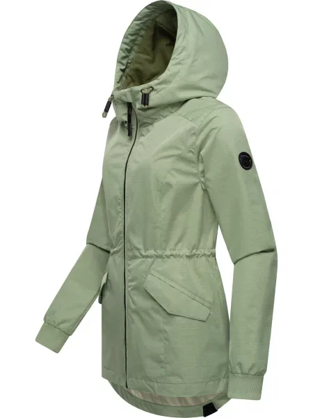 Ragwear Geacă funcțională Dowey deschis verde