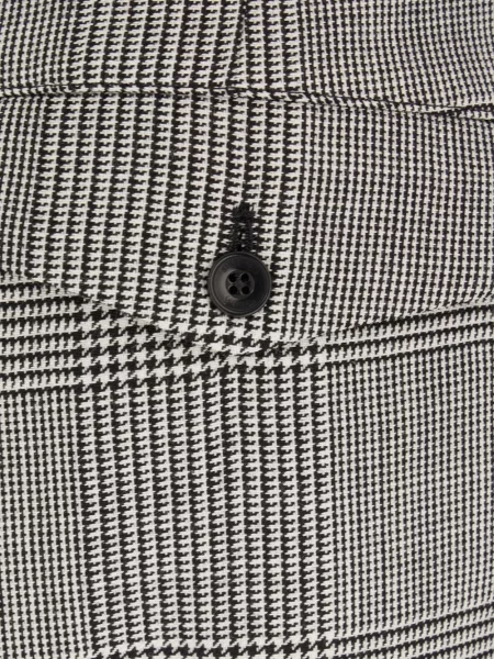 Pantaloni Pence în carouri negru