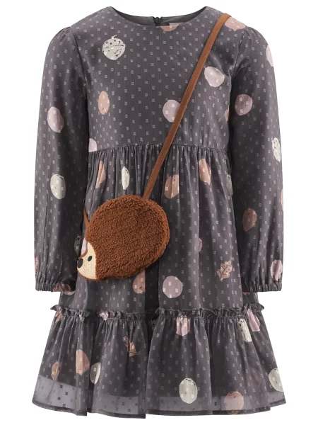Happy girls Rochie închis / roz gri