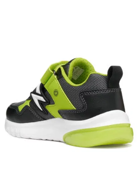 Geox Laisvalaikio batai J Ciberdron Boy D juoda