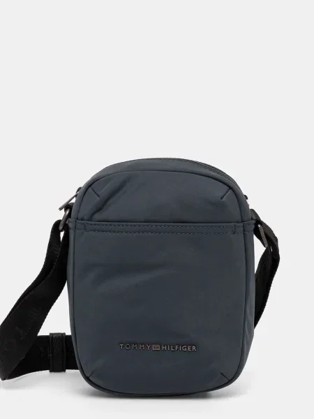 Чанта през рамо Tommy Hilfiger сиво