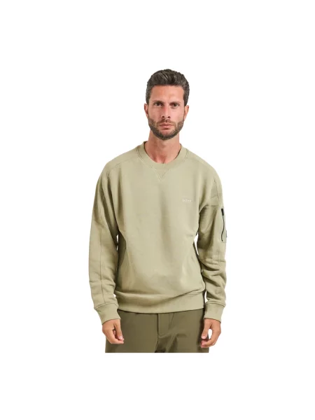 Bluza rozpinana Boss zielona