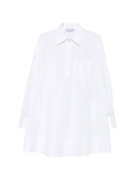 Rochie tip cămașă Stella Mccartney alb