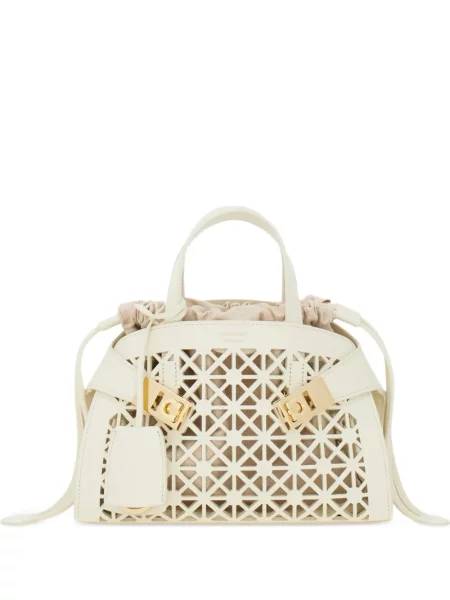 Geantă Ferragamo alb