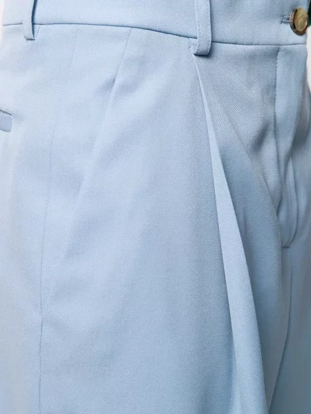 Pantaloni Nina Ricci albastru