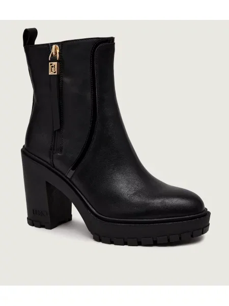 Liu Jo De piele botine cu Ruby 14 negru
