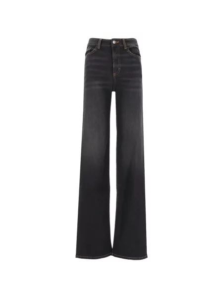 Blugi cu picior larg Icon Denim negru