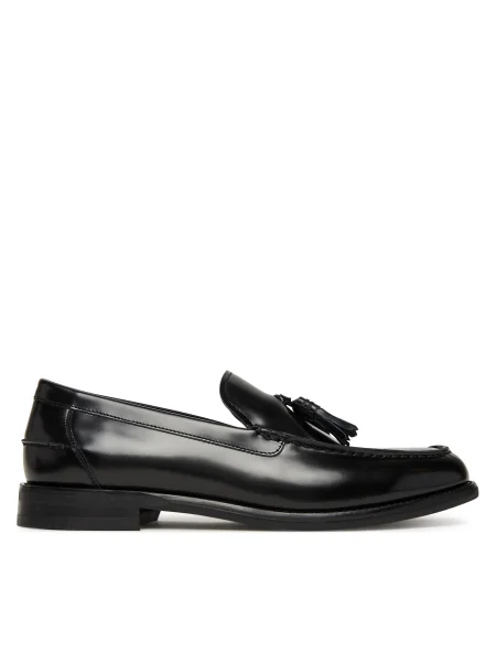 Vagabond Shoemakers лоуфъри с дебела подметка Steven черен