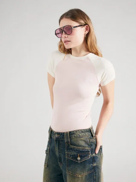 Tričko Guess Jeans ružová