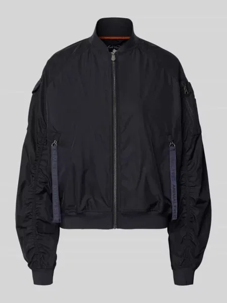 Bomberka z zapinanymi na błyskawiczny Model LIL' Save The Duck czarny