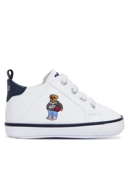 Sneakersy Polo Ralph Lauren biela