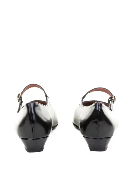 Pantofi cu toc Status din piele negru