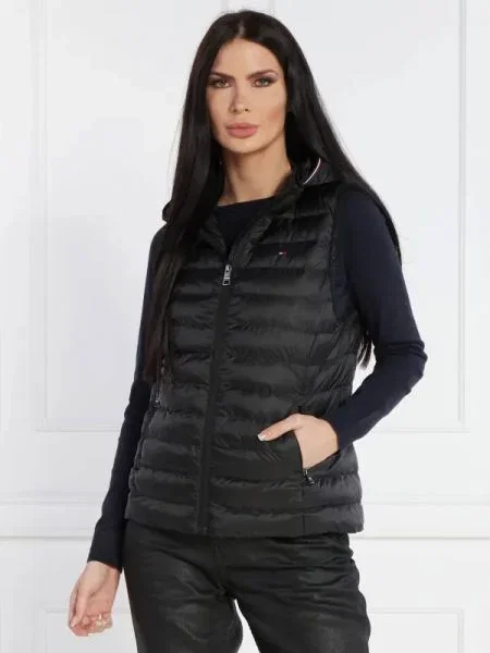 Tommy Hilfiger Vestă GLOBAL STR negru