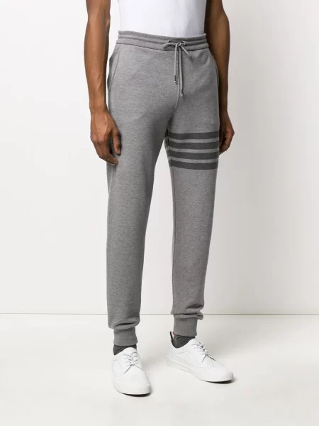 Kalhoty Thom Browne šedé