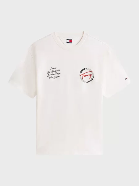 Футболка Tommy Jeans біла