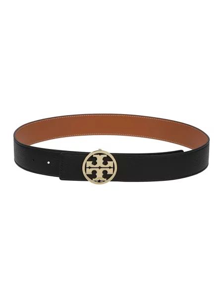 Pasek Tory Burch z paskiem czarny