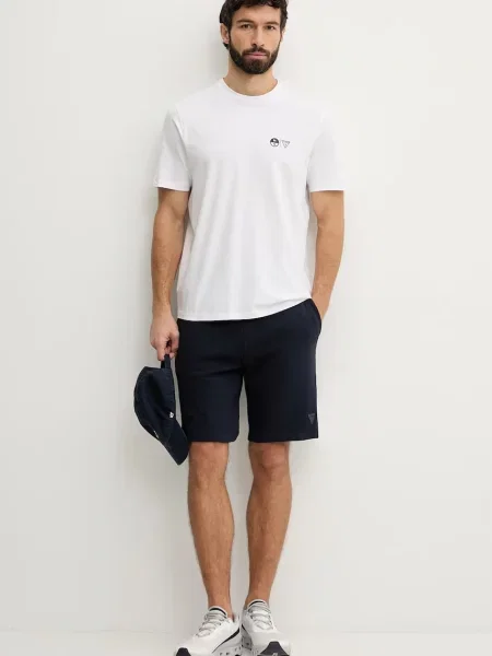 Guess kratka majica z elastanom x North Sails bela
