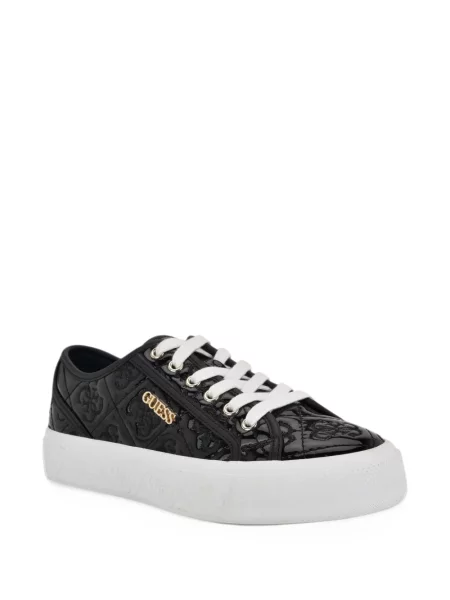 Маратонки Guess бродирани черно