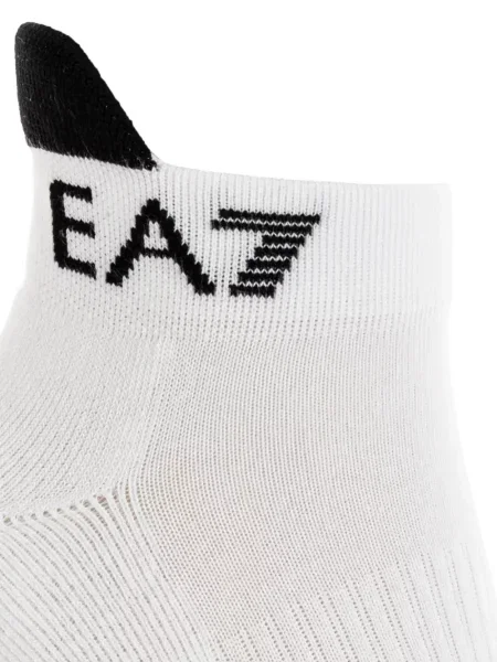 Чорапи Ea7 Emporio Armani с принт бяло