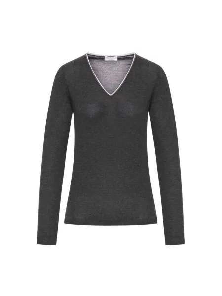 Sweter Brunello Cucinelli szary
