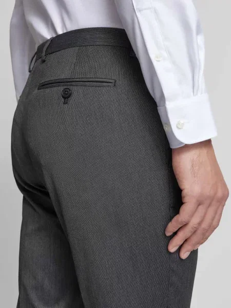 Spodnie do garnituru o kroju super slim fit z kantami Mcneal