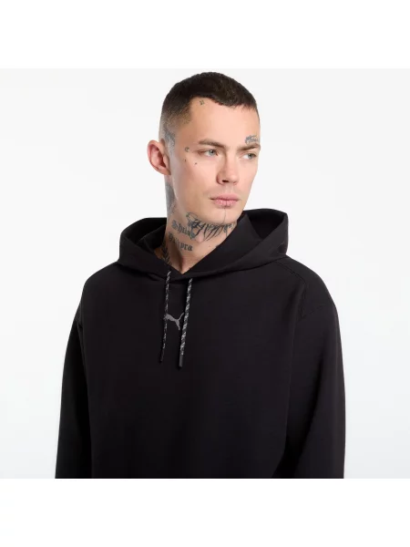 Hanorac cu glugă Puma negru