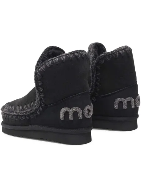 Cizme de zăpadă Mou Eskimo 18 Glitter Logo negru