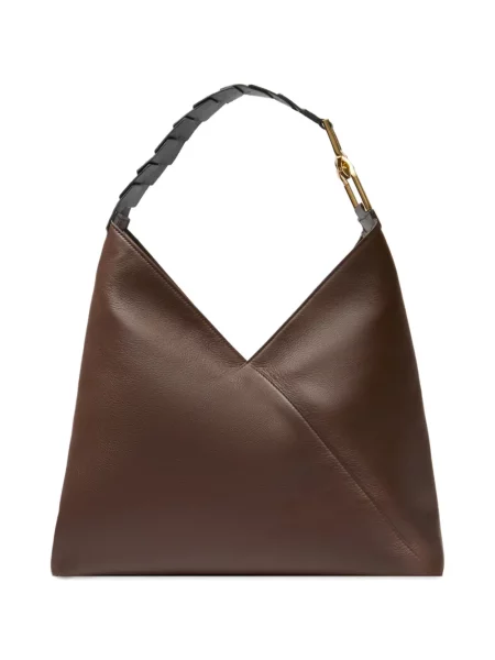 Geanta de piele Lancel din piele maro