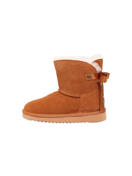 MUSTANG Botine coniac maro