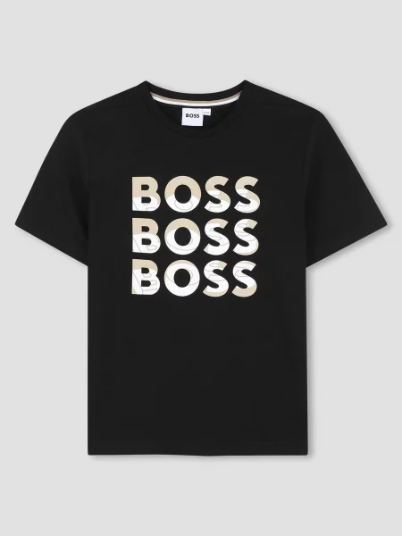 Дитяча Футболка BOSS Kids чорний