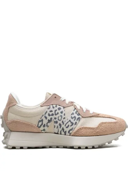 Ленени маратонки New Balance 327 без ток с леопардов принт