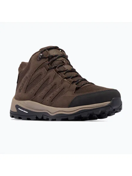 Férfi túrabakancs Columbia Redmond IV Mid Wp cordovan/tangy orange. Méret: 46 EU narancsszínű