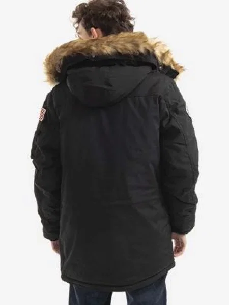 Bunda Alpha Industries Polar Jacekt zimní černá