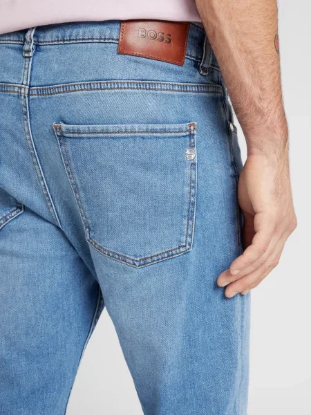 BOSS Jeans Delaware denim albastru