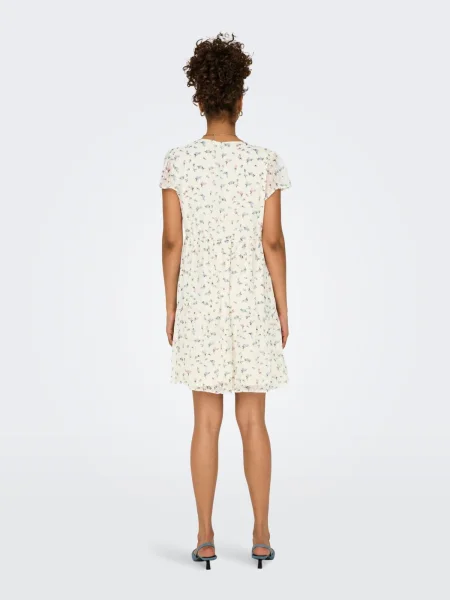 ONLY Rochie AIDA ELISA albastru deschis / verde / roz alb