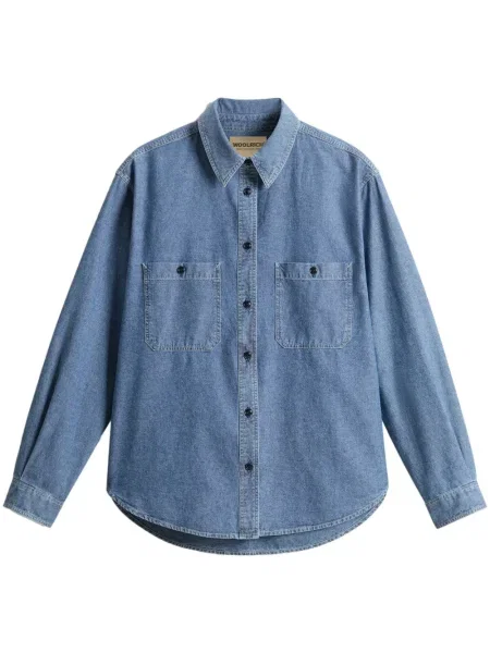 Cămașă Woolrich albastru