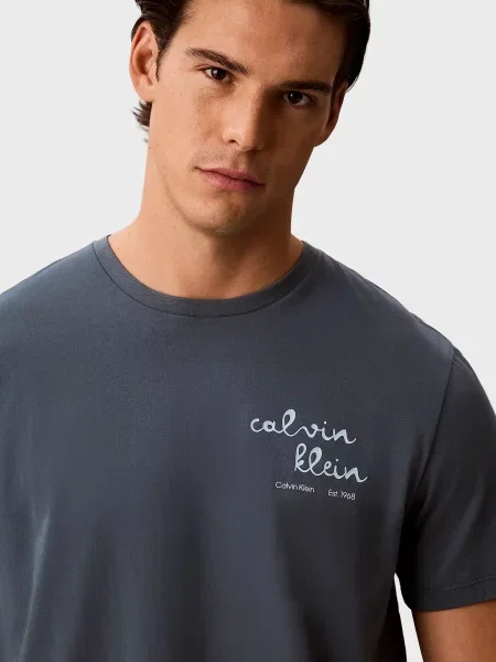 Футболка Calvin Klein Jeans синяя