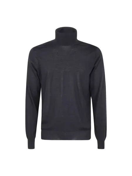 Sweter z golfem Filippo De Laurentiis do golfa czarny