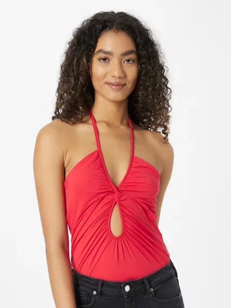 NU-IN Tricou body roșu