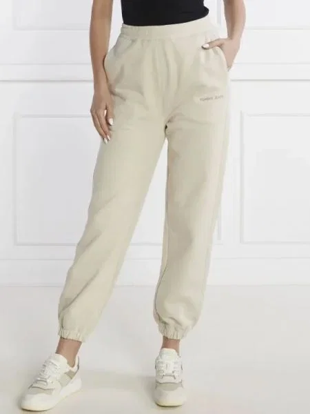 Tommy Jeans Jogger nadrág CLASSICS EXT | Relaxed fit bézs